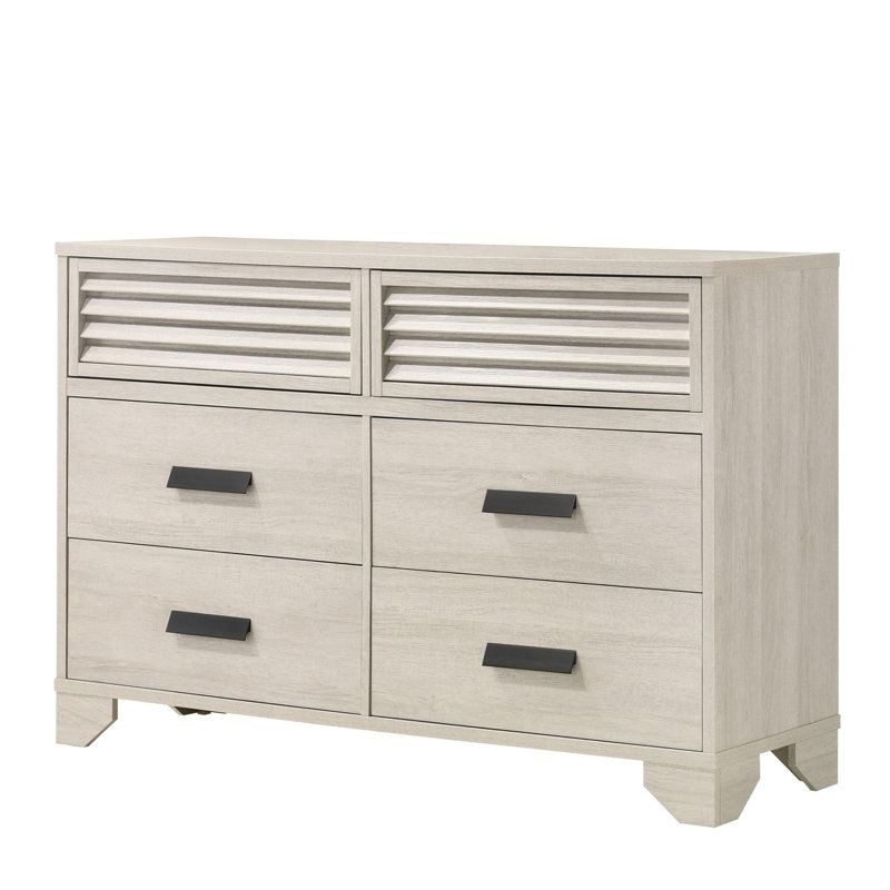 Commode à 6 tiroirs Modern Contemporary, pour chambre à coucher, salon, couloir, 6