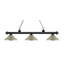Luminaire suspendu linéaire à 3 lumières pour table de billard Chevelle-22737155-22737159-22737163