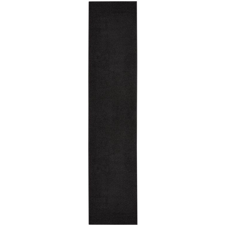 Nourison Essentials Black Indoor/Outdoor Area Rug