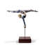 New Age Circus Acrobat over Bar Figurine