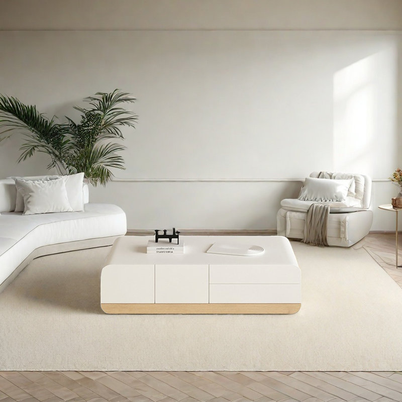 Table basse de ménage simple en bois