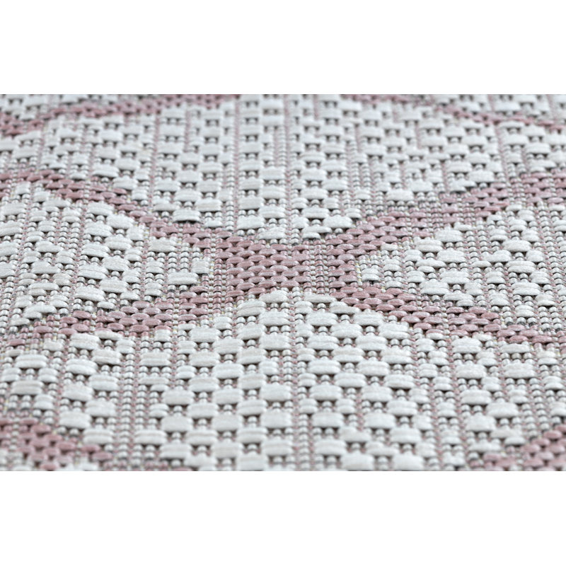 Poremski Trellis Flatweave Area Rug, Rectangular 140 x 190cm