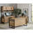 Aukse Executive Desk with Built-In Electrical Outlet-1666235469-1666235467