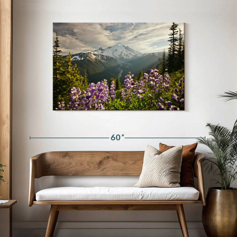 Alvord Mt. Rainier, H 30 po x l 45 po
