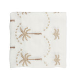 Palm Embroidered Tablecloth