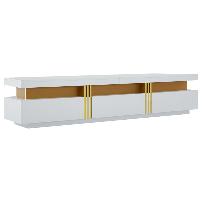 Algerd Unfinished TV Stand for TVs up to 88"