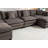 149.61"Sectional Upholstered Sofa
