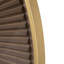 Miroir rond en bois Carter