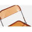 Chaise d'appoint avec structure en acier, plastique-120200421