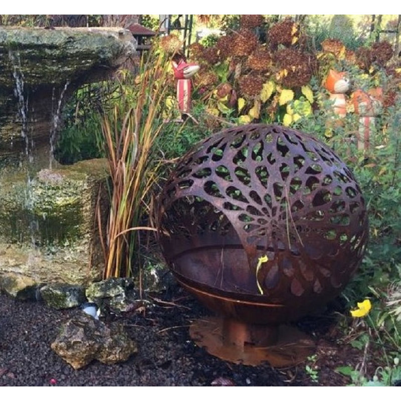 Aakifah Outdoor Wood-Fired Steel Pagoda