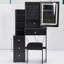 Petite coiffeuse 29,2 "+ tabouret rembourré-910892173
