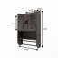 Armoire murale de salle de bain avec portes-1374249176