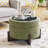 26’’ Wide Upholstered Tufted Round Storage Ottoman-1292559006