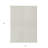 HomeRoots 3' X 5' Ivory And Beige Geometric Washable Indoor Outdoor Area Rug