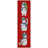 Machine Washable Indoor/Outdoor Christmas Snowman Xhevrie Red Rug-597149611