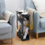 40cm W Metal Bedside Table-914059248