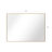 Modern & Contemporary Rectangle Bathroom Vanity Mirror Metal Framed Wall Mirror-100211093-100211096