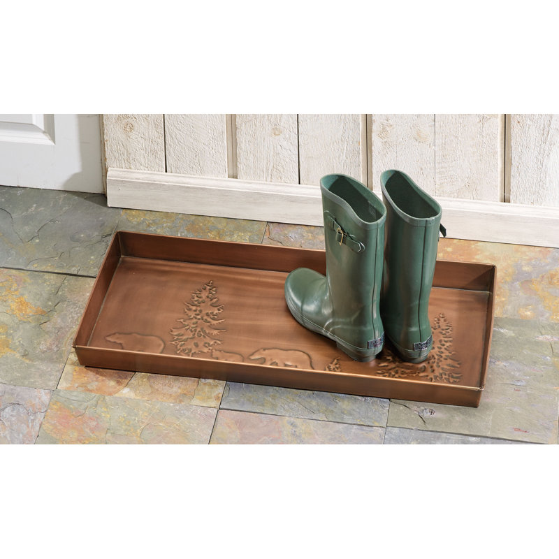 Bear 30 in. x 13 in. Non-Slip Indoor Boot Tray
