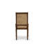 L'ensemble de table de salle à manger 5 pièces comprend une table de cuisine et 4 chaises de salle à manger modernes en cuir de polyuréthane beige avec dossier haut - finition noyer antique-1258971042-1258971052-1254225555