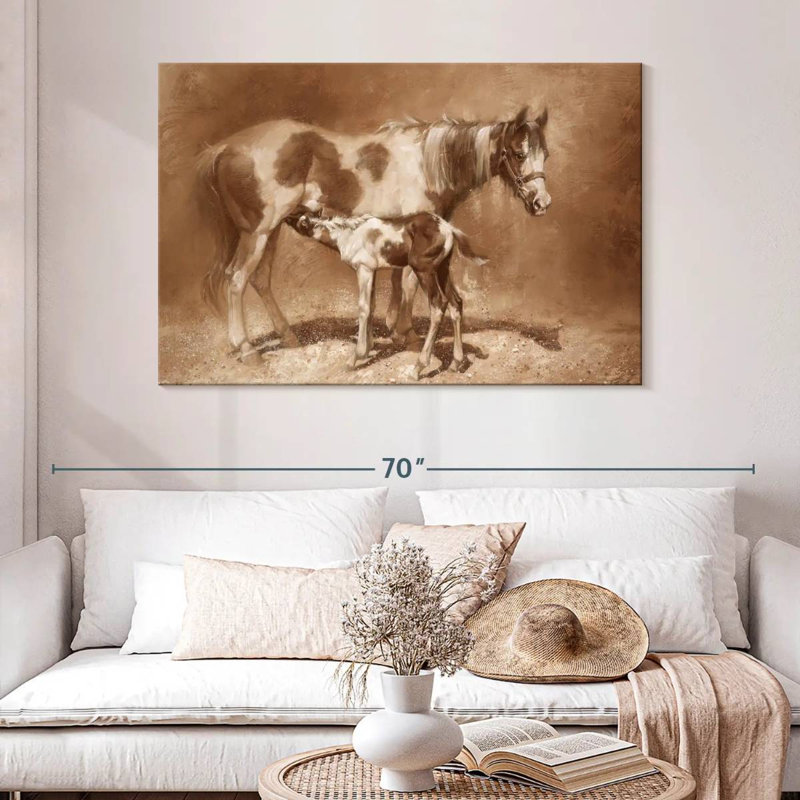 Brampt Sienna Paint, 32" H x 48" W