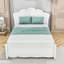 Wood Platform Bed with Trundle-462368132-462368130