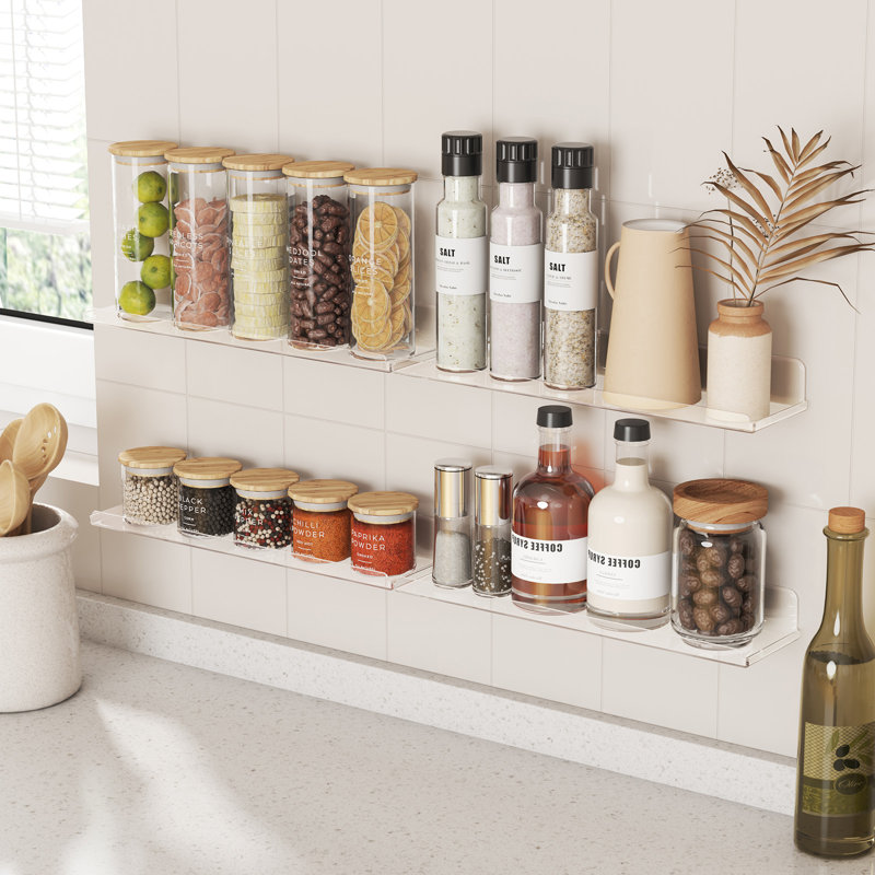 Raygan Plastic Wall Organizer with Wall Baskets
