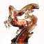 LIULI Crystal, Year of the Horse, Horse Sculpture | Accomplished (Amber/Purple Clear)