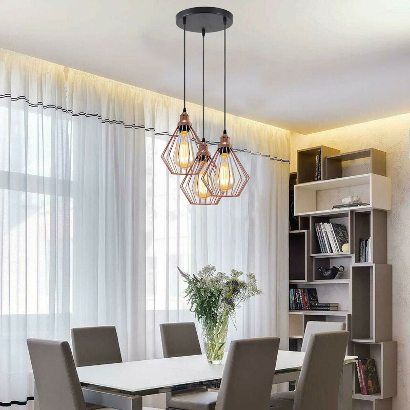Murrow 3 - Light Cluster Pendant, Yes