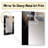 Gold And Black Marble Mirage II - Marble Decorative Wall Mirror, Gold Mirror, Printed Metal Art-2054872674