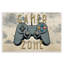 Plaque murale Gamer Zone avec abstrait, design par Kim Allen-646523081