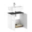 Hauser 58cm Single Bathroom Vanity Base Only in White