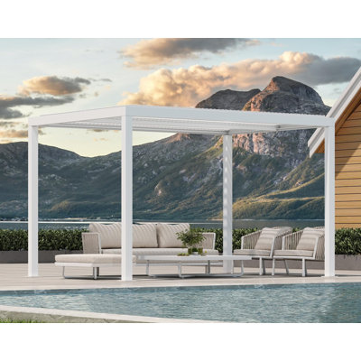 4.2m x 3.3m Aluminum Pergola