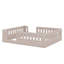 Lit plateforme en bois avec garde-corps-432715090