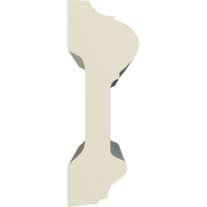 Bedford Primed Polyurethane Crown Chair Rail Moulding Set