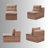 Multi Functional Sectional Sofa Bed With Independent Chaise Lounge And Functional Blanket,Plush Corduroy Sofa Couch,Convertible Sofa Bed,80" King Size Bed,Deep Seat Fluffy Sofa,Camel.-880427590