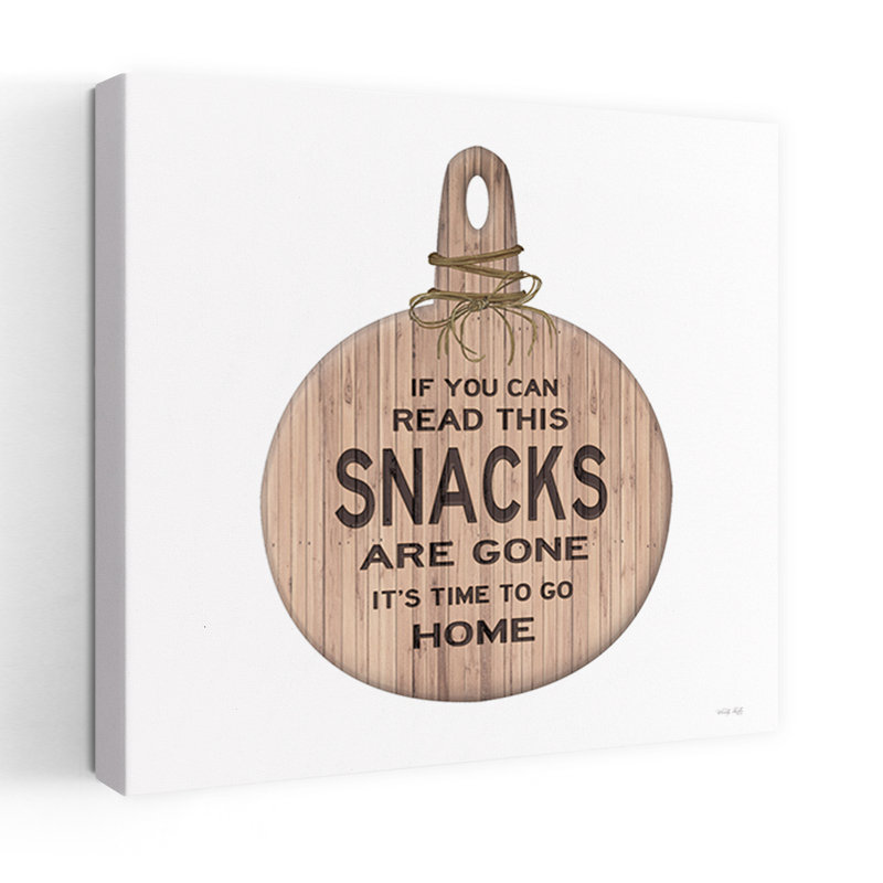 Snacks Are Gone, art contemporain abstrait, H 18 po x l 18 po