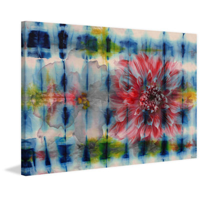 Rustic Floral " Caged Vibrant Pair " by Parvez Taj