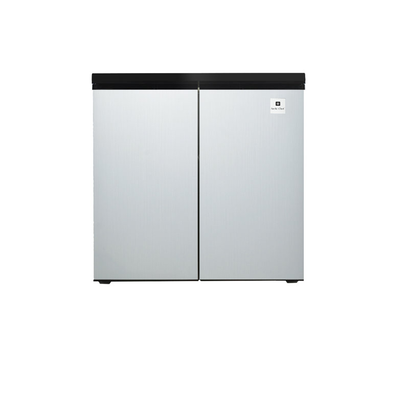 Arctic Chef 5.5 CU. FT. Side by Side 2 Door Refrigerator/Freezer
