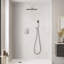 Système de douche complet avec valve brute et pomme de douche à pluie de 10 pouces-1331384889