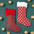 Personalization Mall Yuletide Classic Red Plaid Stocking