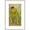 «The Yellow Harlequin» par Edgar Degas, impression giclée encadrée
