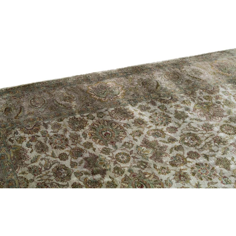 One-of-a-Kind Rectangle 9'2" X 11'5" Hand Knotted Area Rug