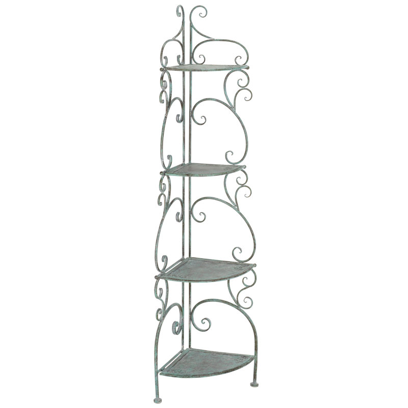 Support pour plante Vangesa, Vert antique