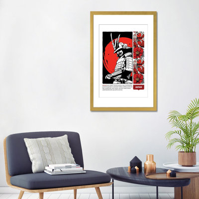 Japon II - impression d'art mural - papier d'art encadré