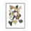 " Abstract Gold Black Brown Shape " by Jennifer Goldberger