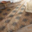 Tapis brun / noir en jute / sisal fabriqué à la main Arabela-353674538