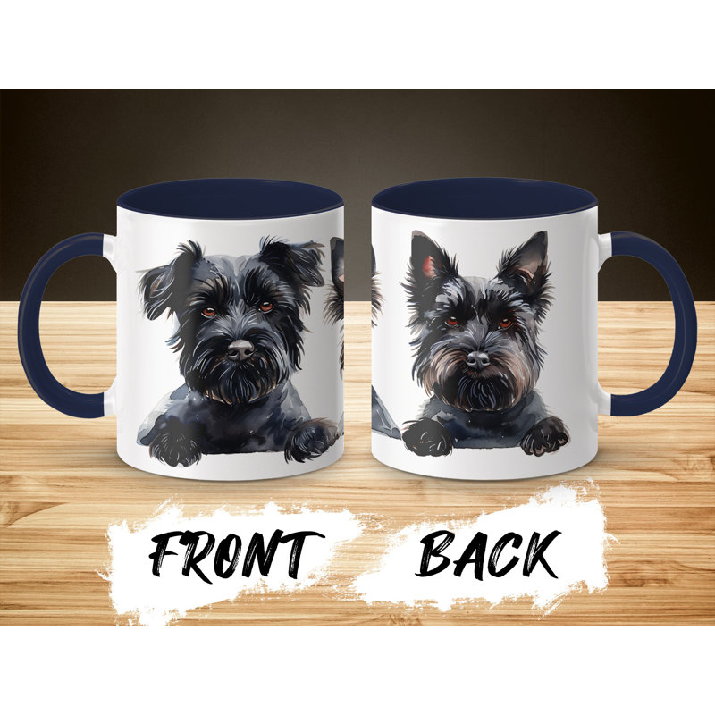Ceramic Coffee Mug, Navy, 1
