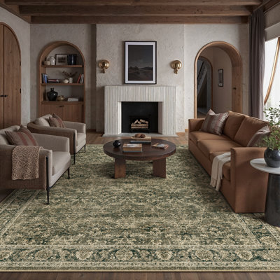 Tapis oriental brun Goben