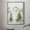 «Christmas Holiday Art» CECLXIX, reproduction d'art encadrée - bois massif XMA170623
