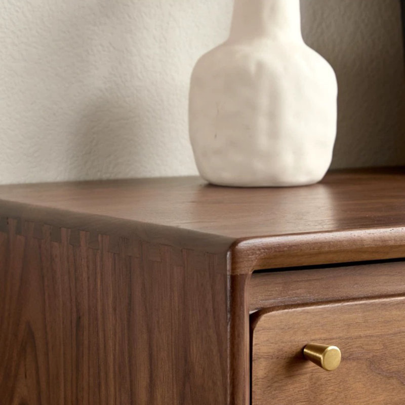 Buffet rétro et simple, H 41,73 po x l 25,59 po x P 15,75 po